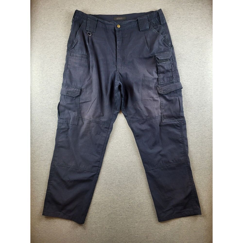 5.11 Tactical Series Pants Cargo Mens 36 x 30 Ripstop Taclite Pro Navy Blue